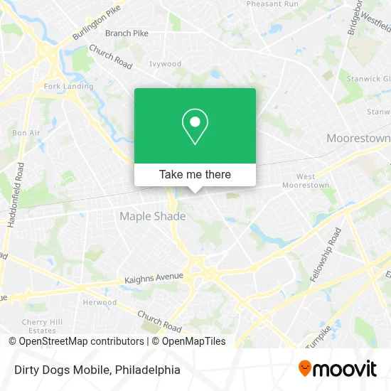 Dirty Dogs Mobile map