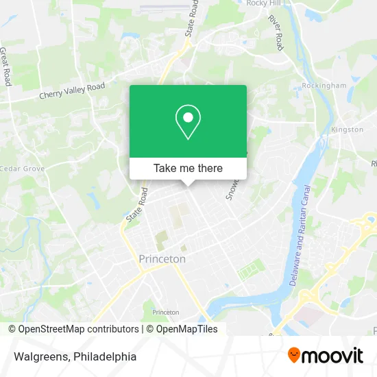 Walgreens map