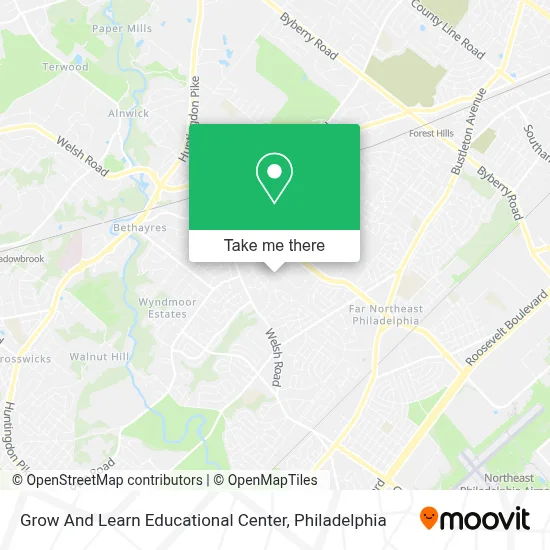 Grow And Learn Educational Center map