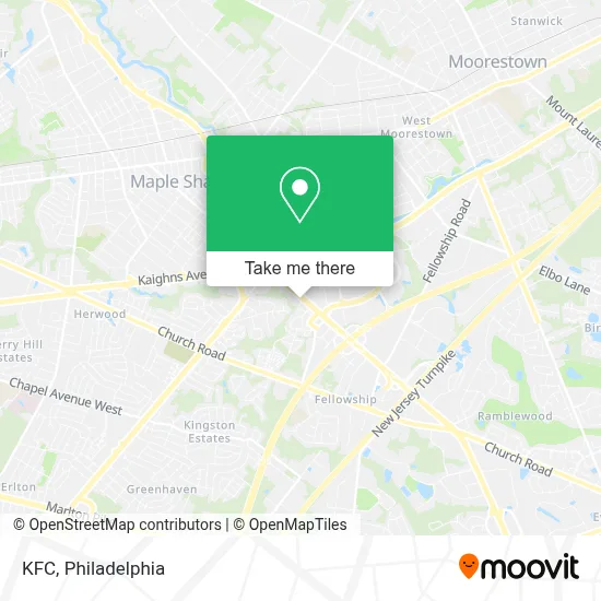Kfc map