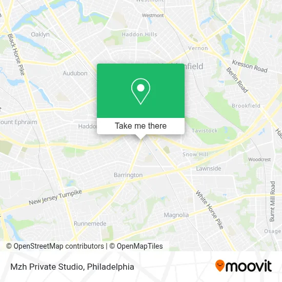 Mzh Private Studio map
