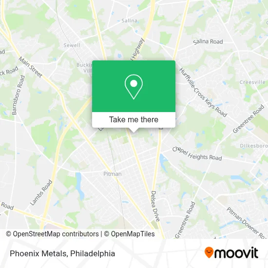 Phoenix Metals map