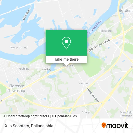 Xilo Scooters map