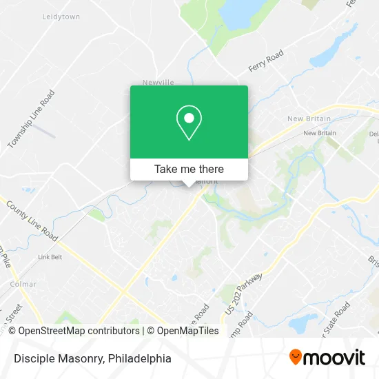 Disciple Masonry map
