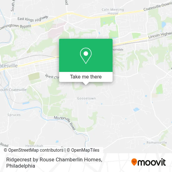 Ridgecrest by Rouse Chamberlin Homes map
