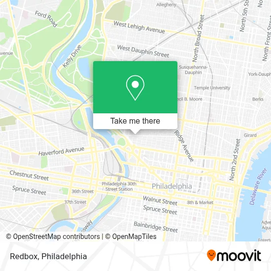 Redbox map