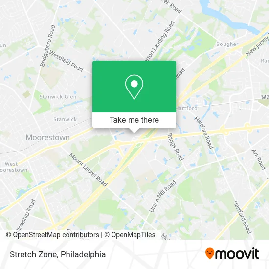 Stretch Zone map