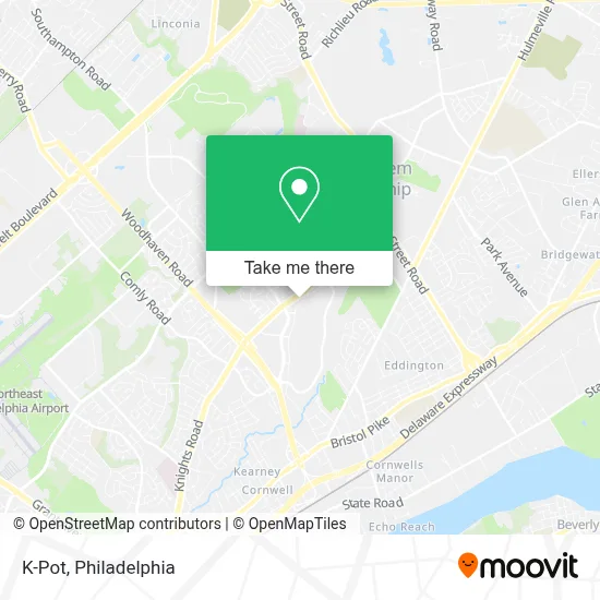 K-Pot map