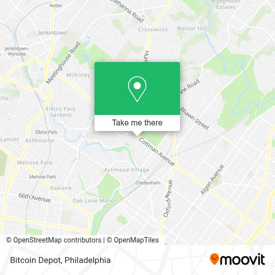 Bitcoin Depot map