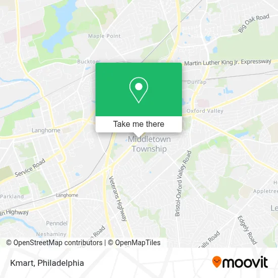 Kmart map