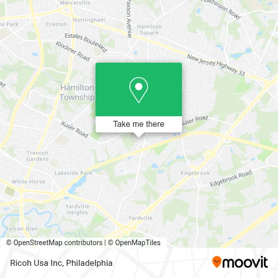 Ricoh Usa Inc map