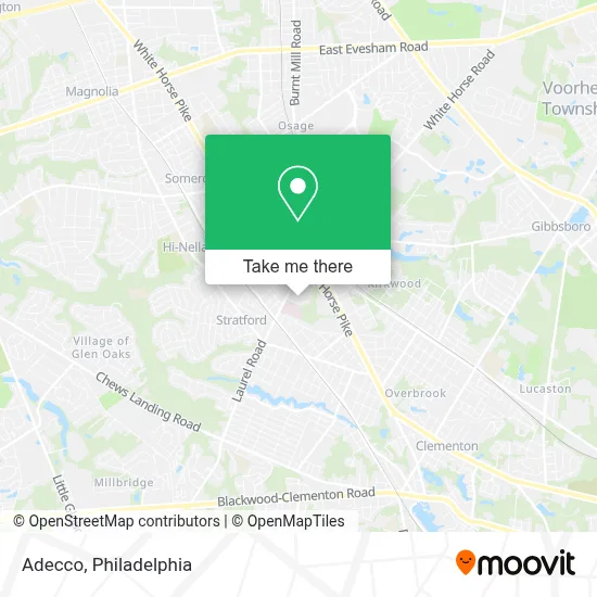 Adecco map