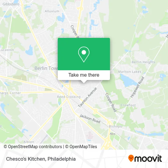 Chesco's Kitchen map