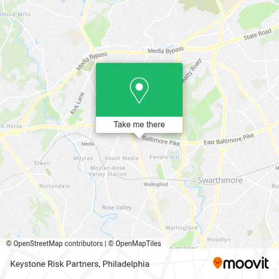 Keystone Risk Partners map