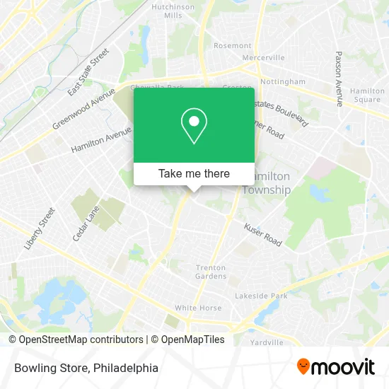 Bowling Store map