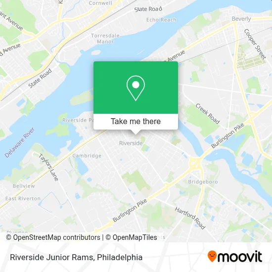 Riverside Junior Rams map