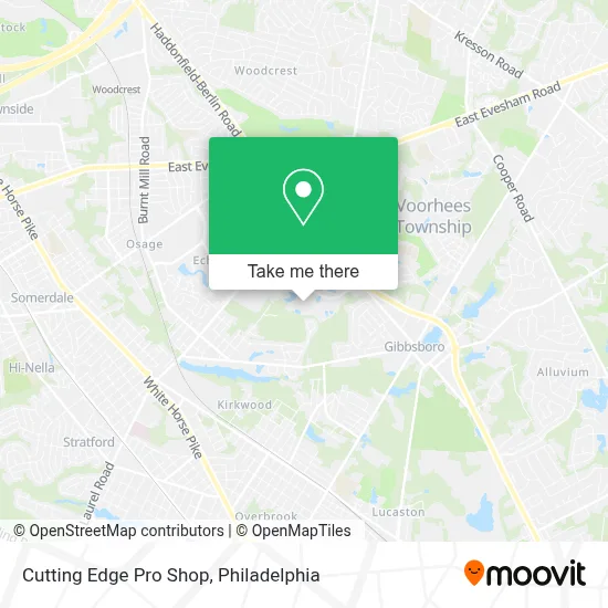 Cutting Edge Pro Shop map