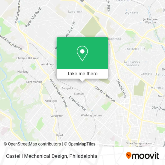 Castelli Mechanical Design map