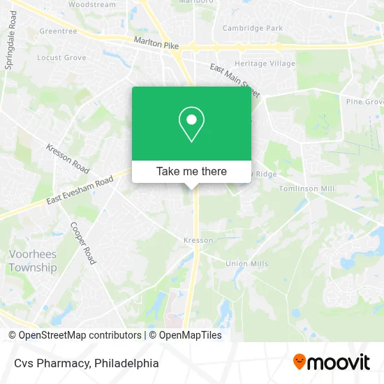 Cvs Pharmacy map