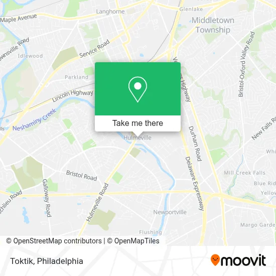 Toktik map