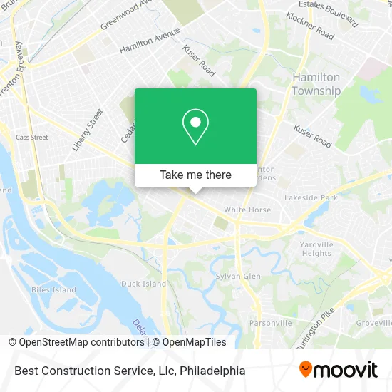 Best Construction Service, Llc map