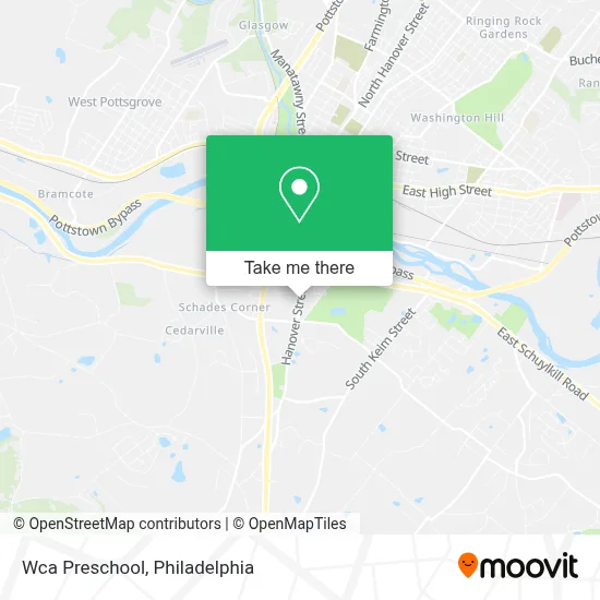 Wca Preschool map