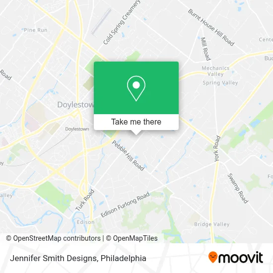 Jennifer Smith Designs map