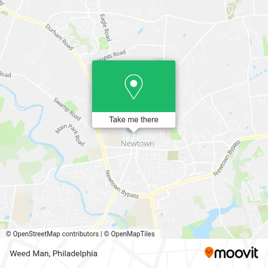 Weed Man map