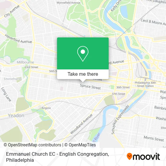 Emmanuel Church EC - English Congregation map