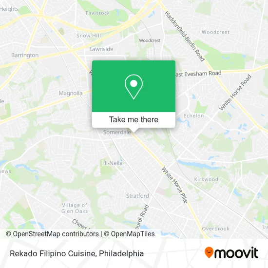 Rekado Filipino Cuisine map
