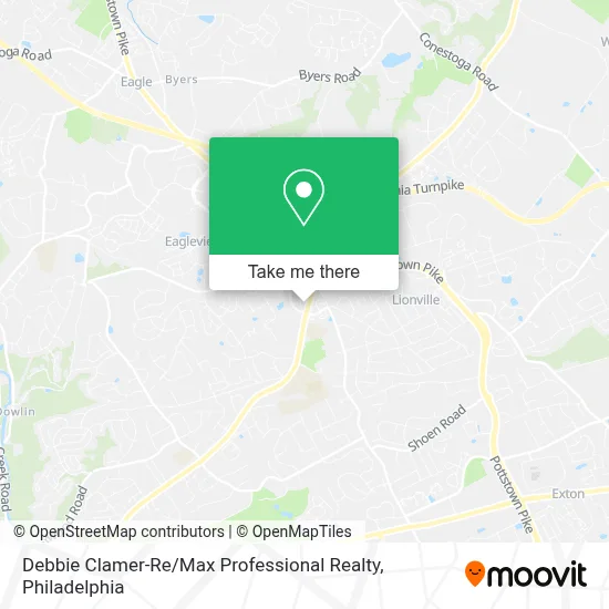 Debbie Clamer-Re / Max Professional Realty map