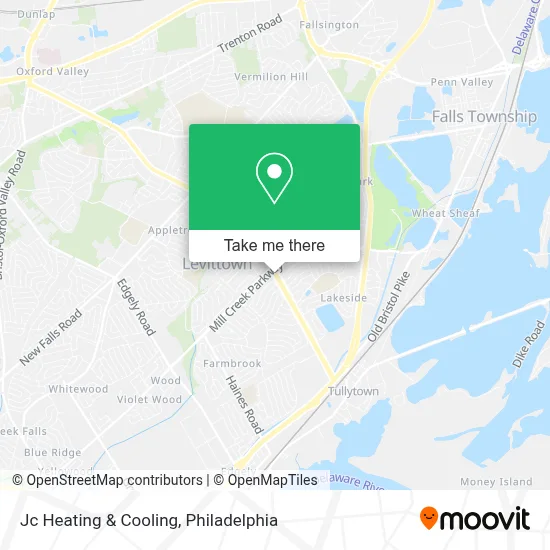 Jc Heating & Cooling map