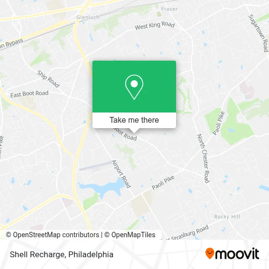 Shell Recharge map