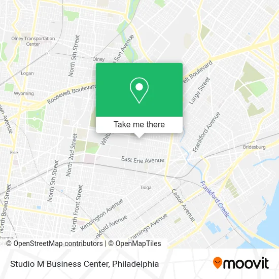 Studio M Business Center map
