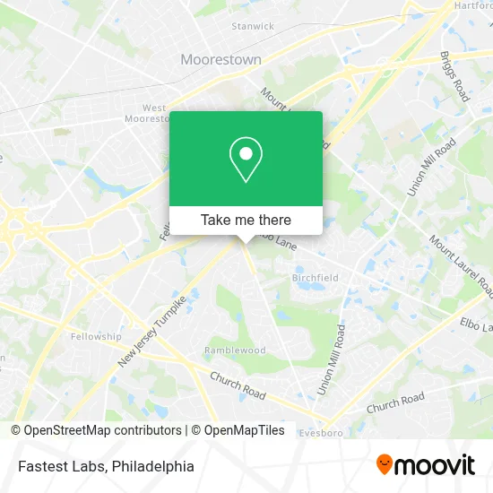 Fastest Labs map