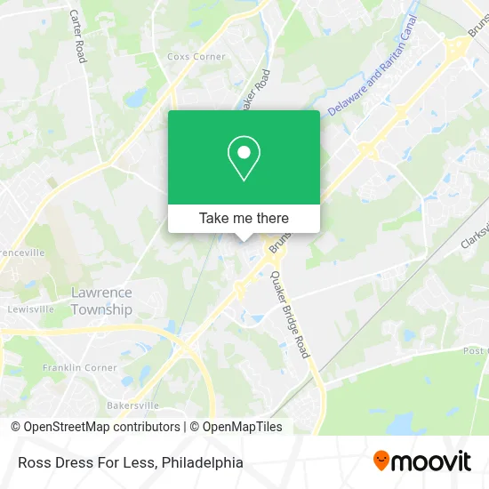 Ross Dress For Less map