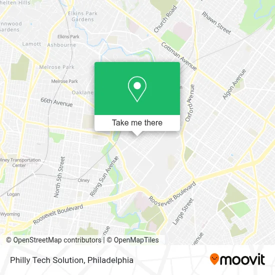 Philly Tech Solution map