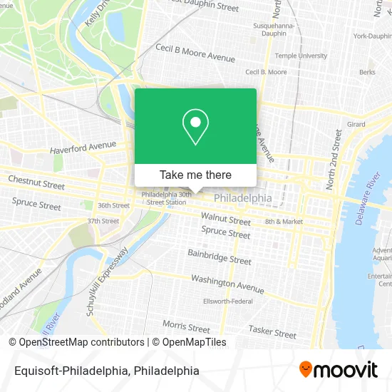 Equisoft-Philadelphia map