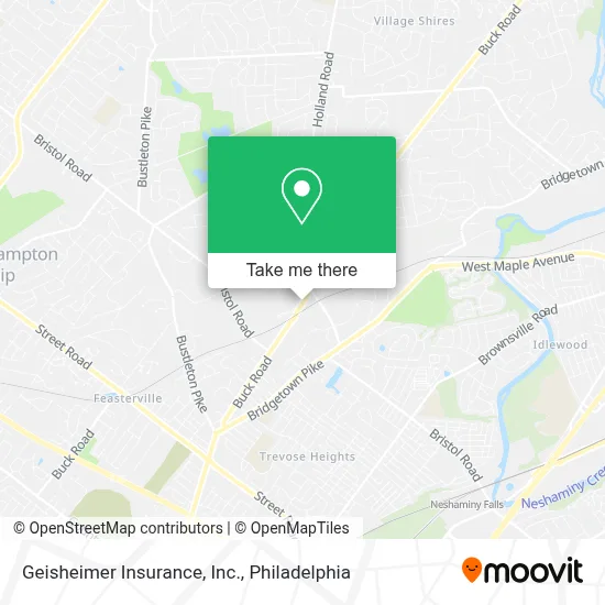 Geisheimer Insurance, Inc. map