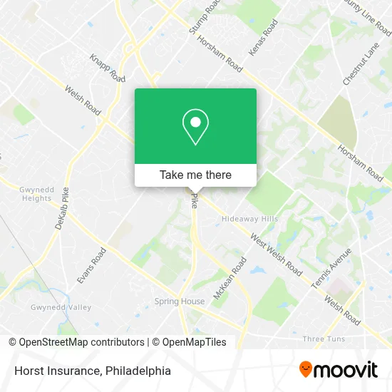 Horst Insurance map