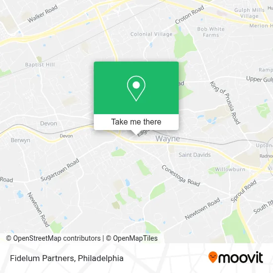 Fidelum Partners map