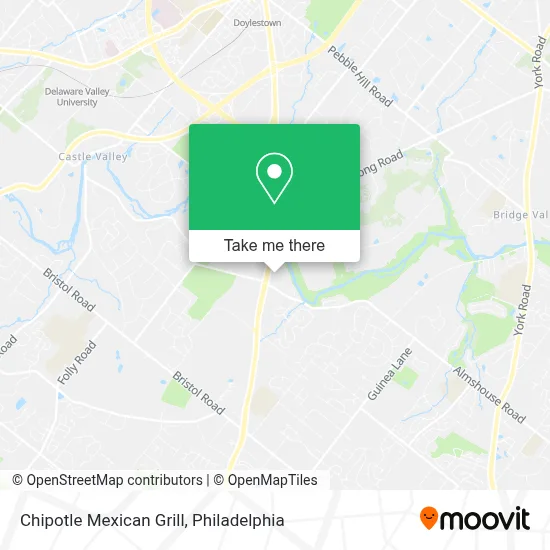 Chipotle Mexican Grill map