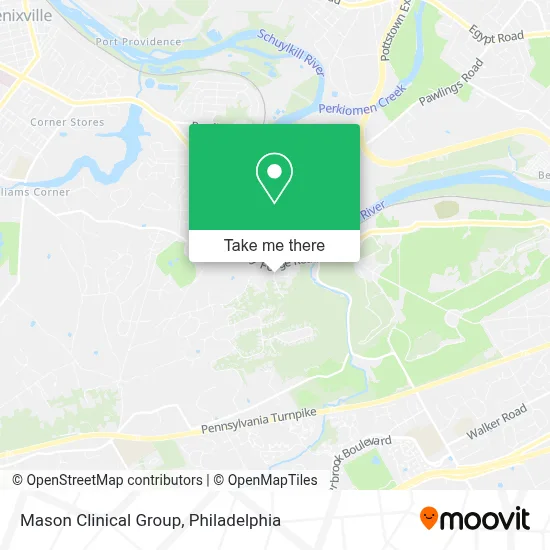 Mason Clinical Group map