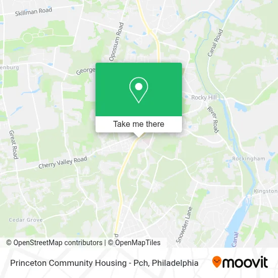 Princeton Community Housing - Pch map