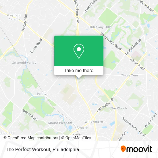 The Perfect Workout map