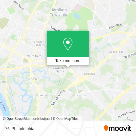 76 map