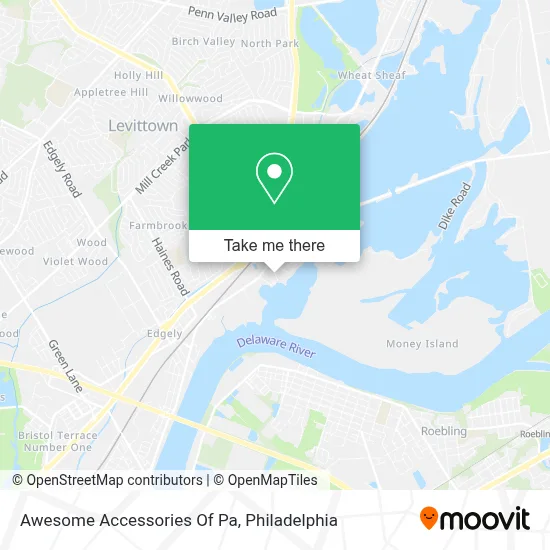 Awesome Accessories Of Pa map
