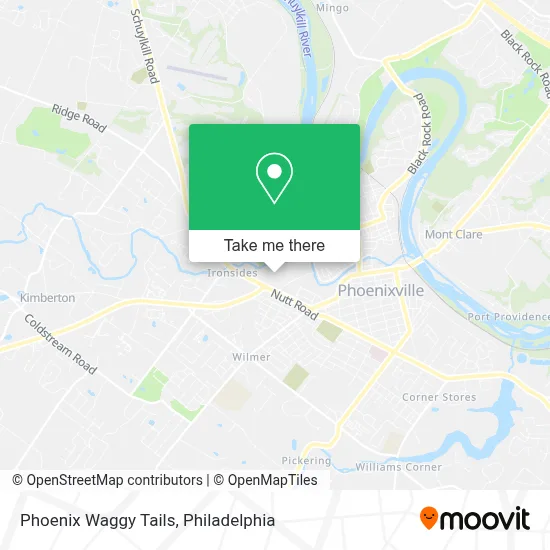 Phoenix Waggy Tails map