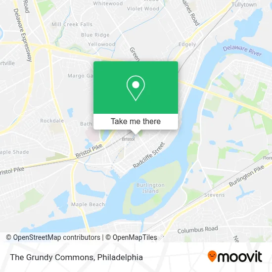 The Grundy Commons map