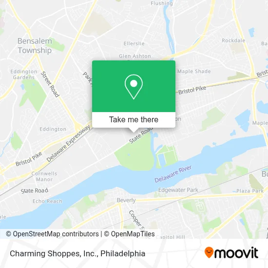 Charming Shoppes, Inc. map